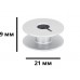 Алюминиевая шпулька с фиксатором для промышленных швейных машин со стандартным челнок - 1шт.